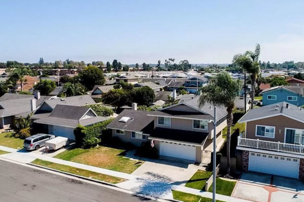 Aerial view of Huntington Beach Treatment Center